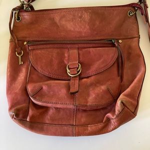 Fossil Crossbody Leather Bag